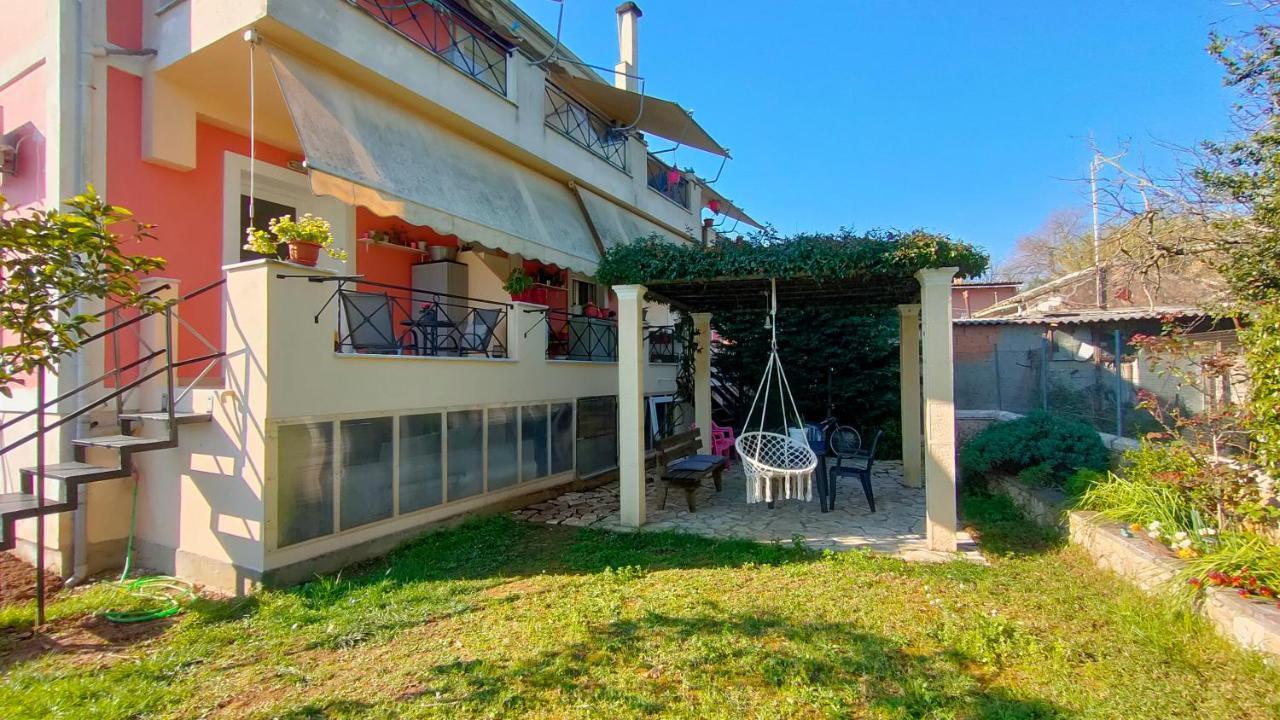The Garden House Corfu Apartment Alepou Bagian luar foto
