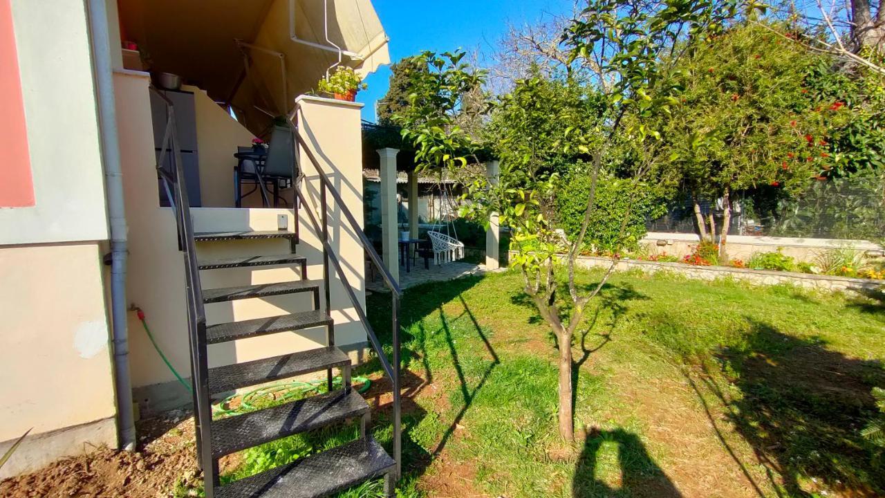 The Garden House Corfu Apartment Alepou Bagian luar foto