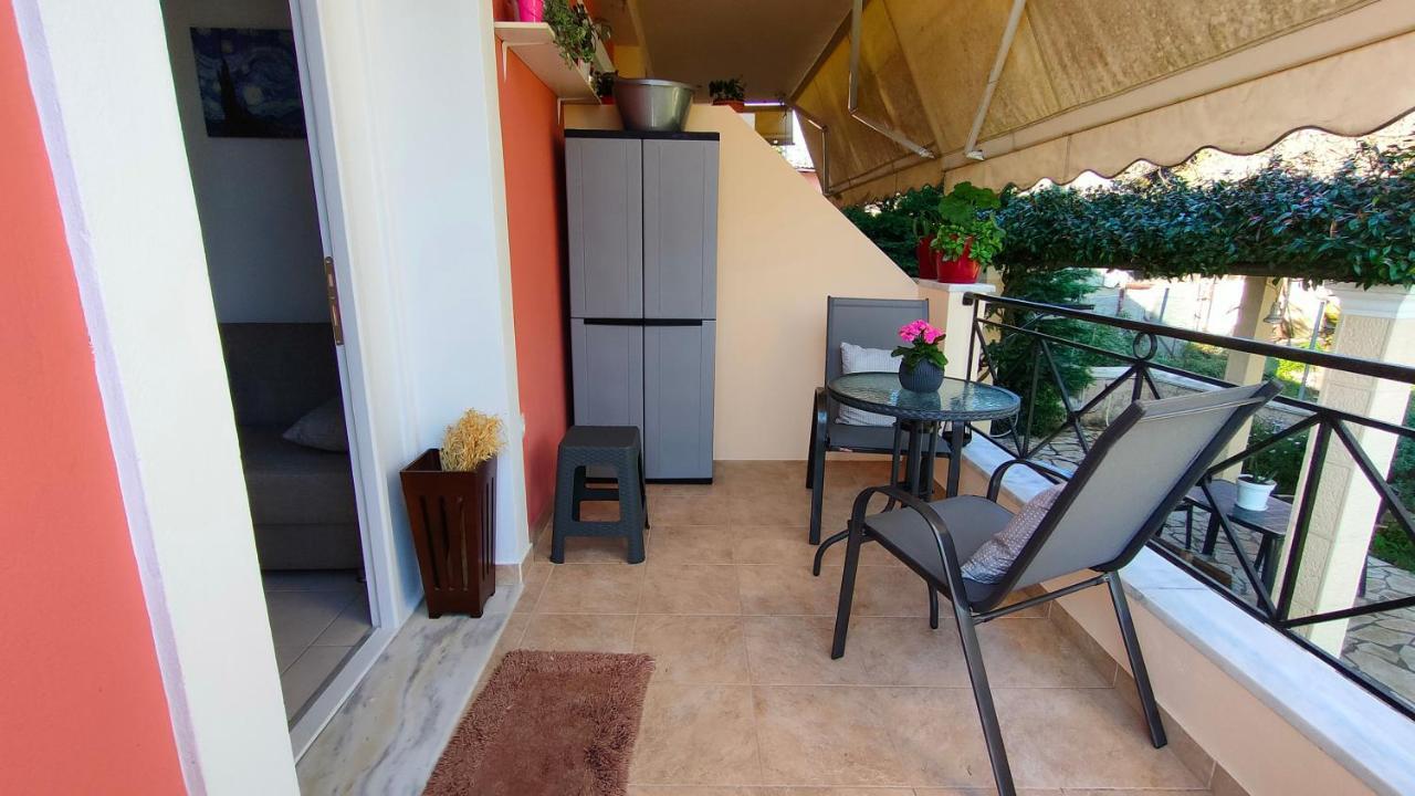 The Garden House Corfu Apartment Alepou Bagian luar foto